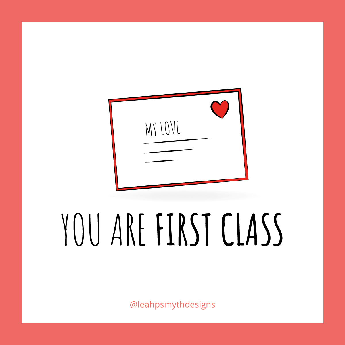 You are first class