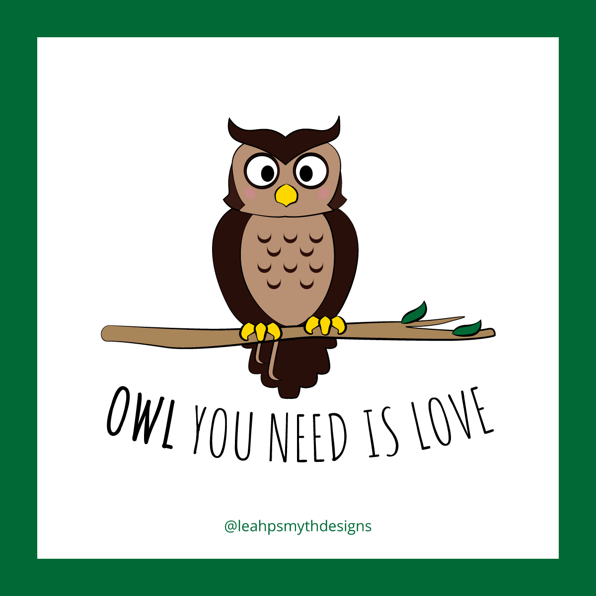 Owl you need is love