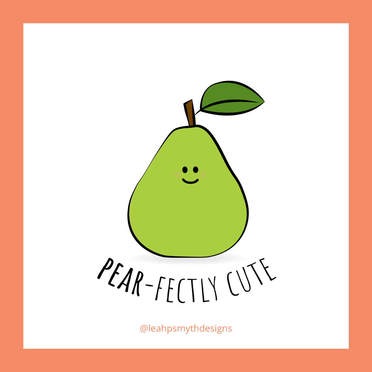 Pear-fectly cute