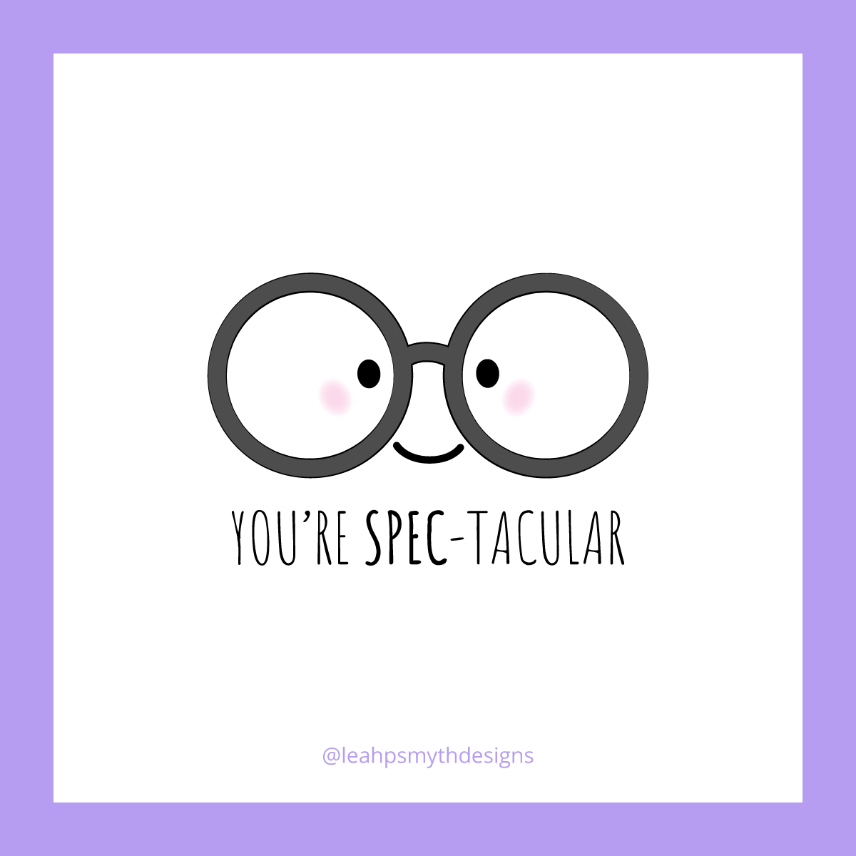 You're Spec-tacular