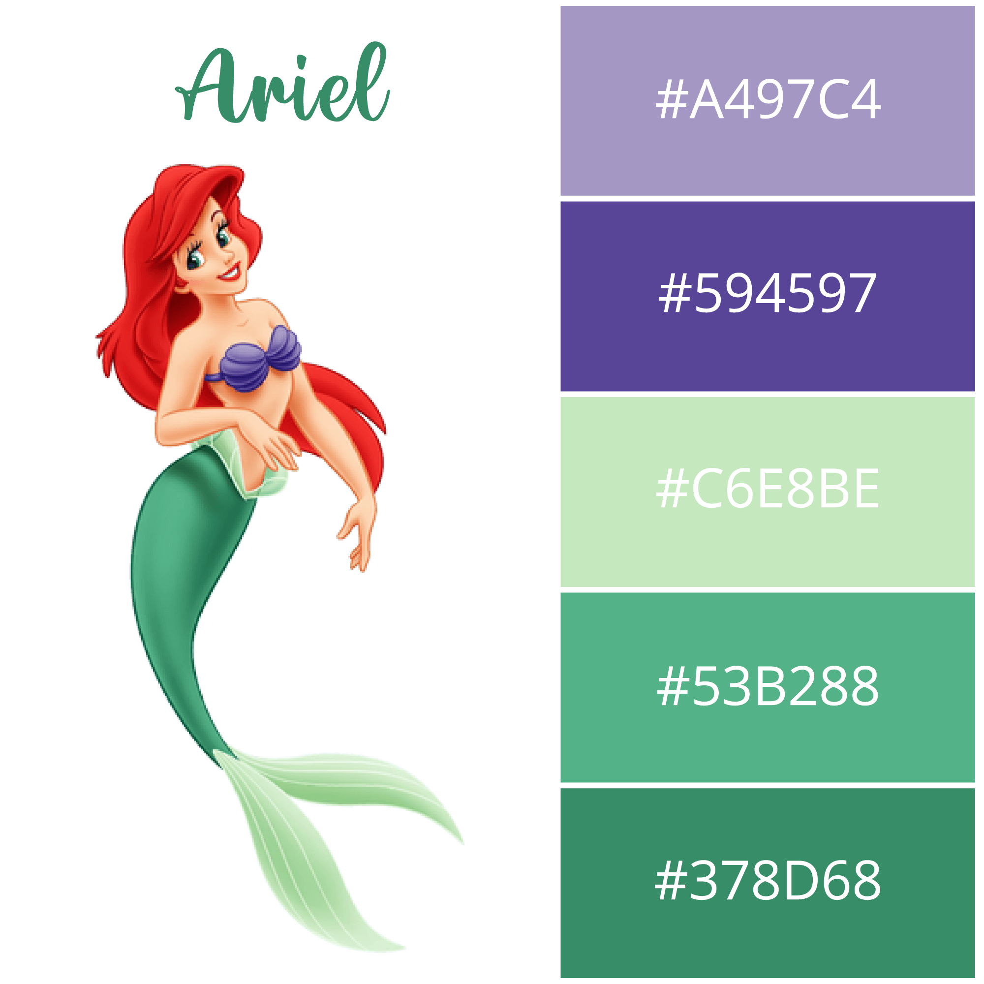 Princess Colour Schemes