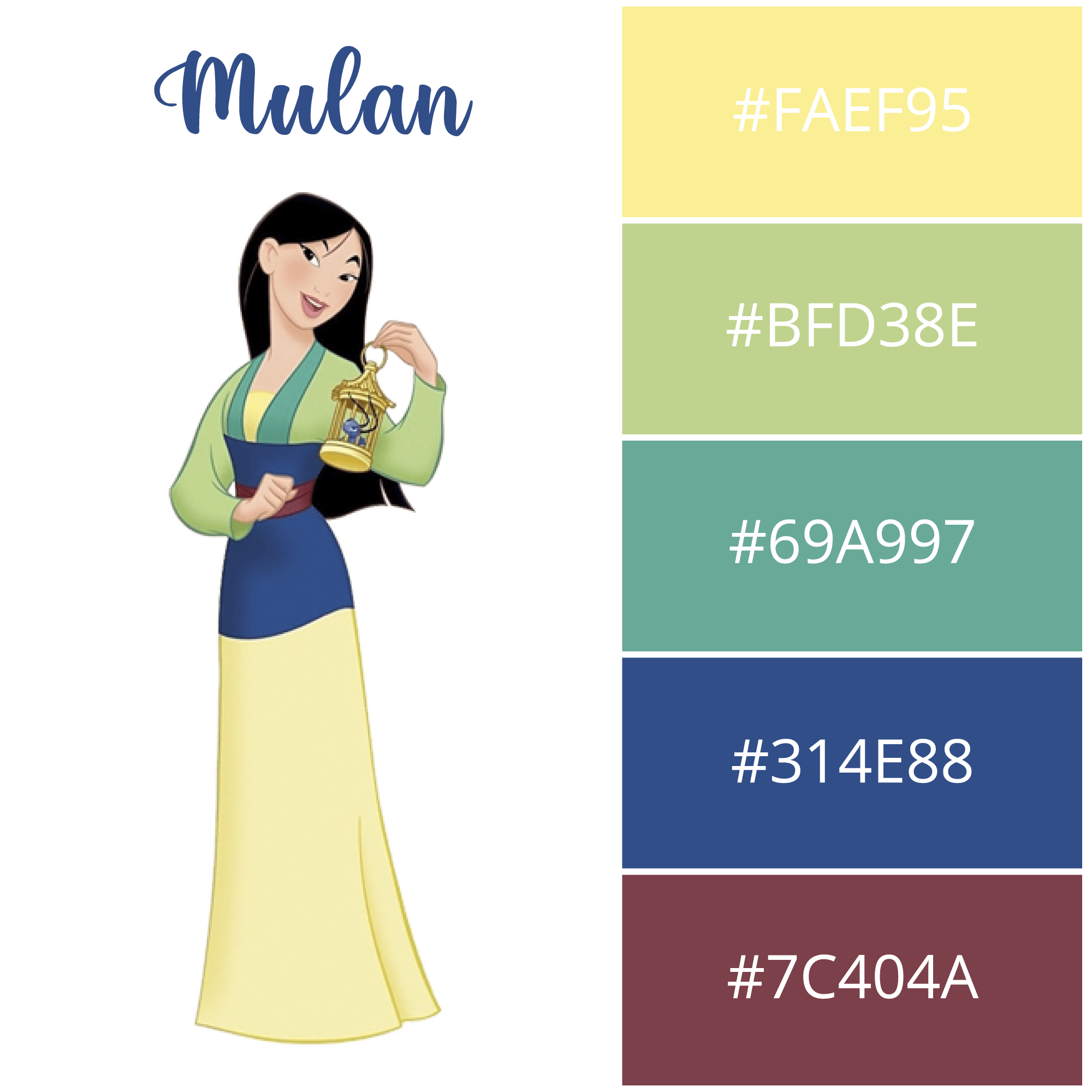 Mulan Colour Scheme