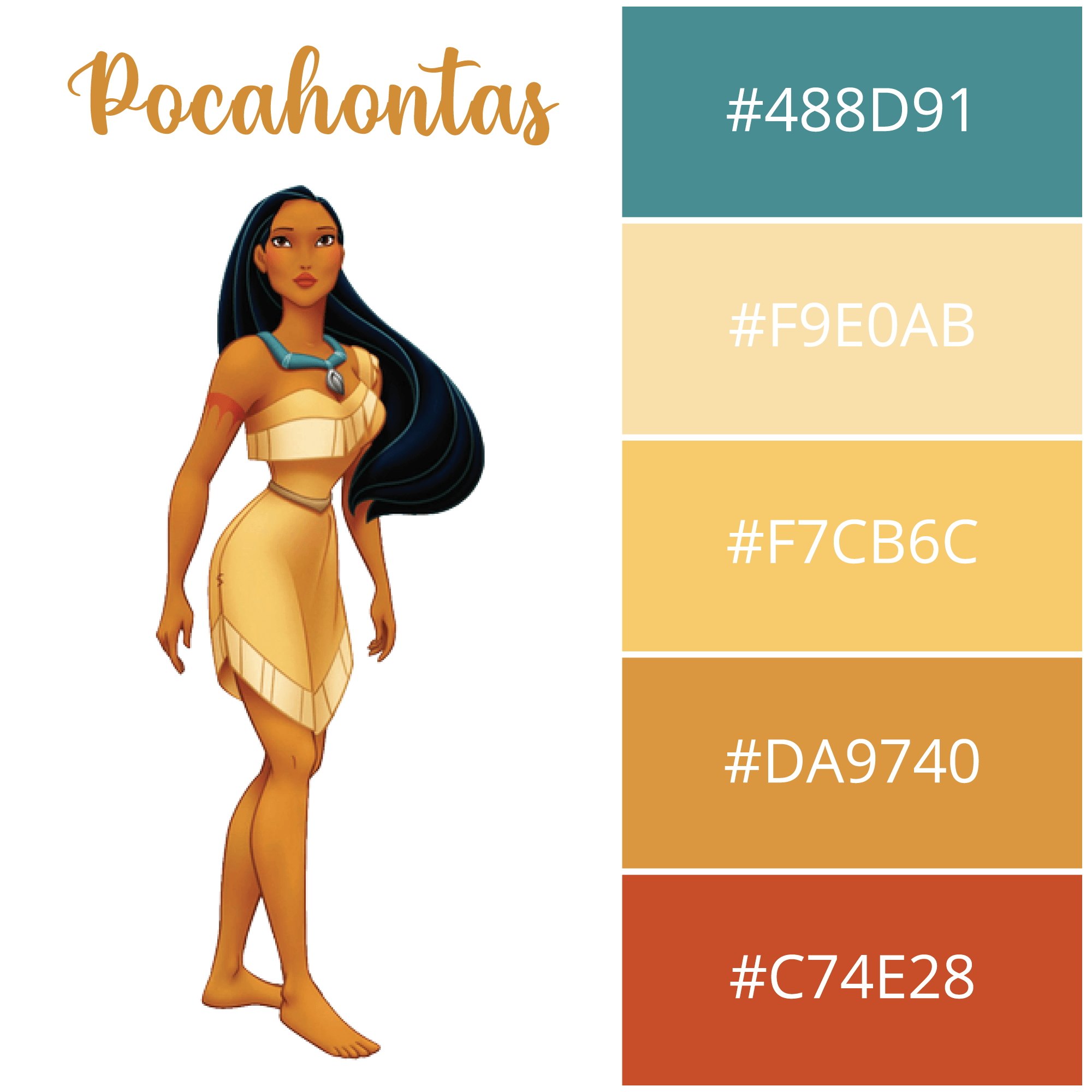 Pocahontas Colour Scheme