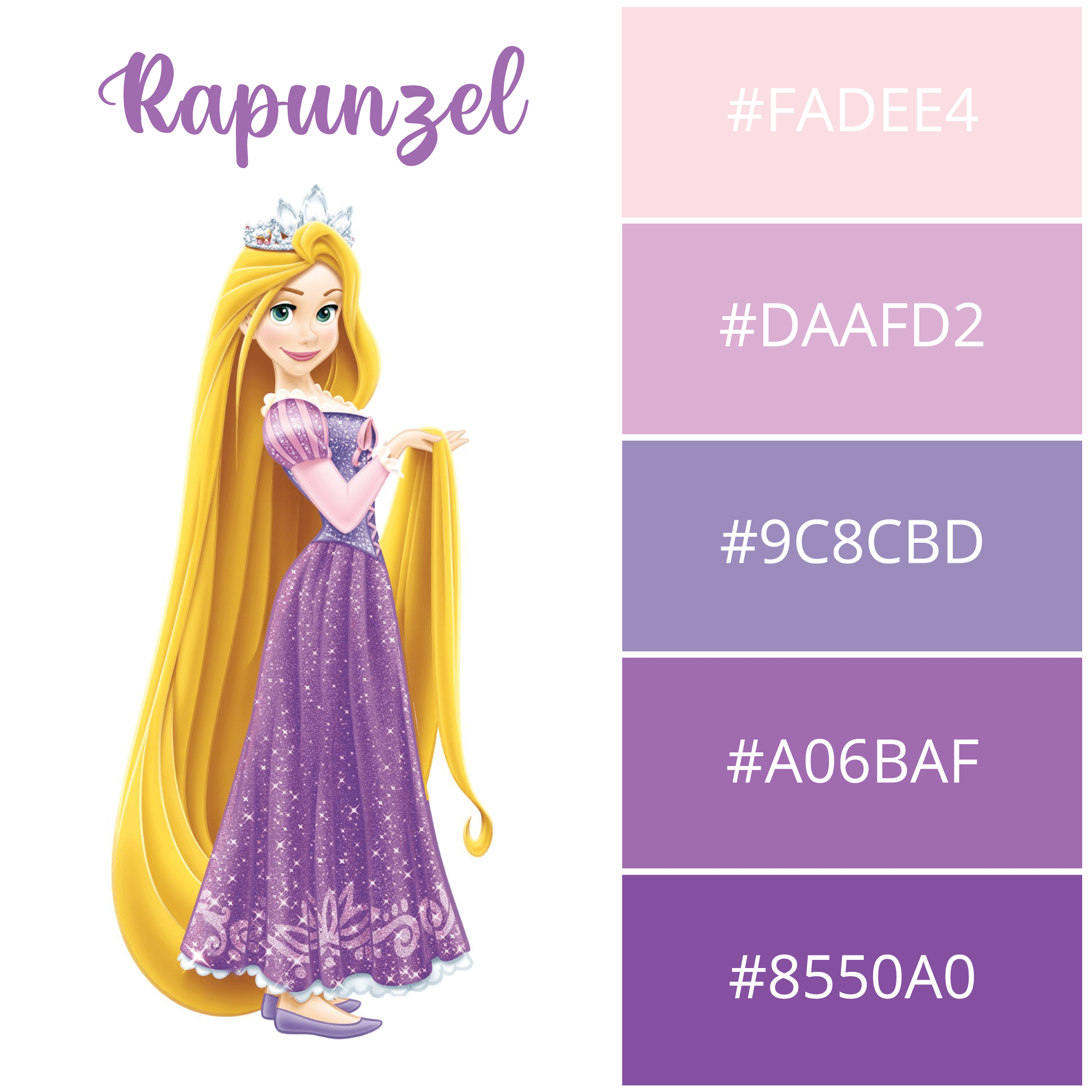 Rapunzel Colour Scheme